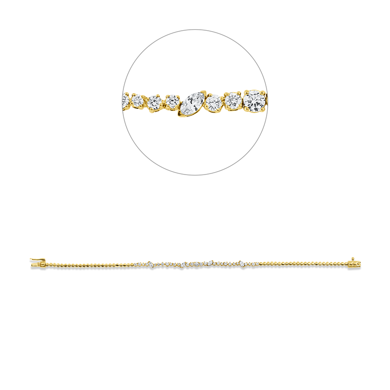 Armband 18 kt GG