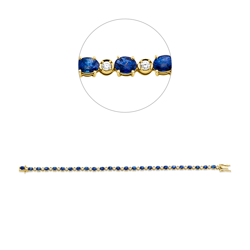 Armband 18 kt GG