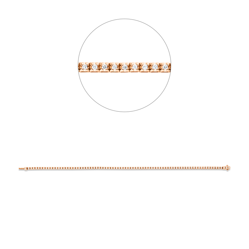 Armband 18 kt RG