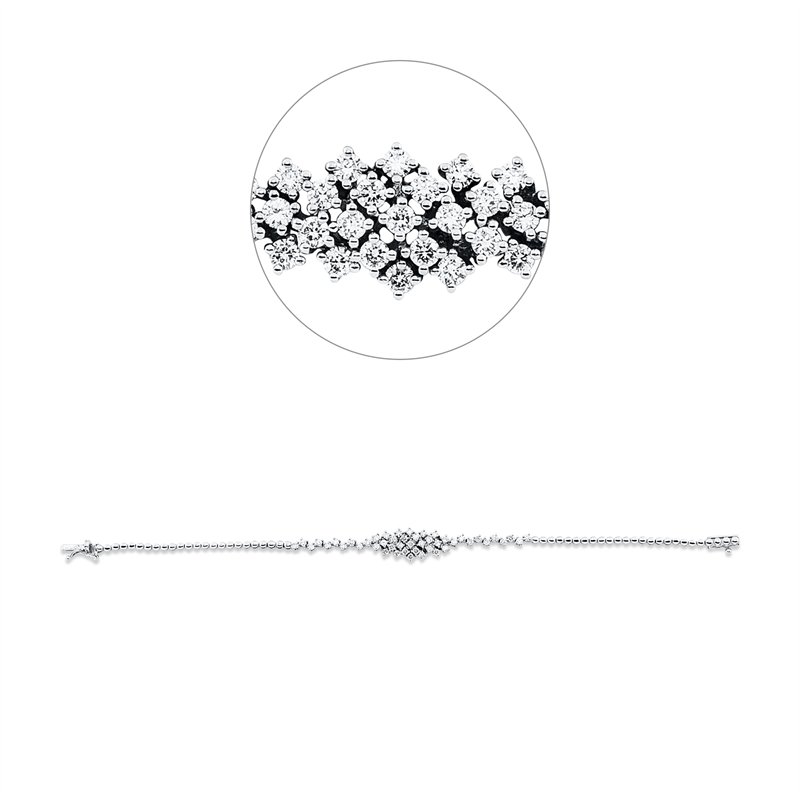 Armband 18 kt WG
