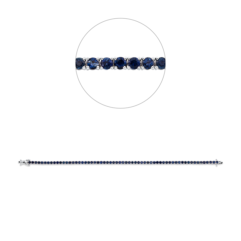 Armband 4er-Krappe 18 kt WG