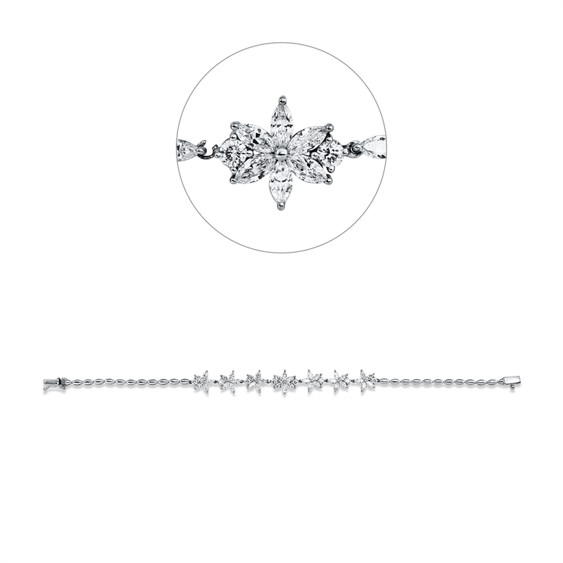 Armband 18 kt WG