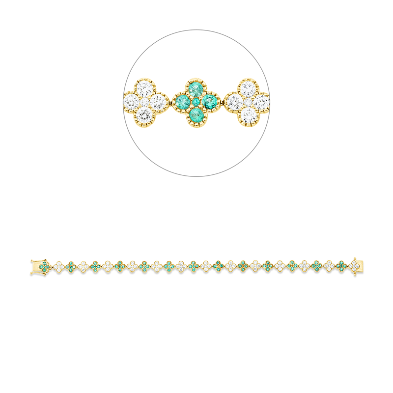 Armband 18 kt GG