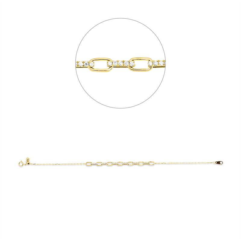 Armband 18 kt GG