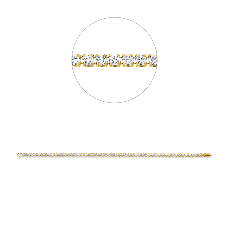 Armband 18 kt GG