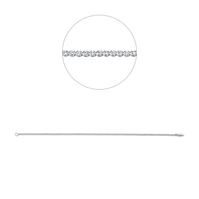 Armband 18 kt WG