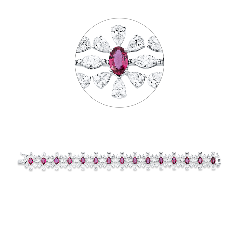 Armband 18 kt WG