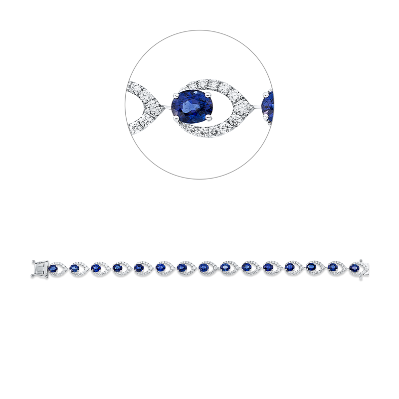 Armband 18 kt WG