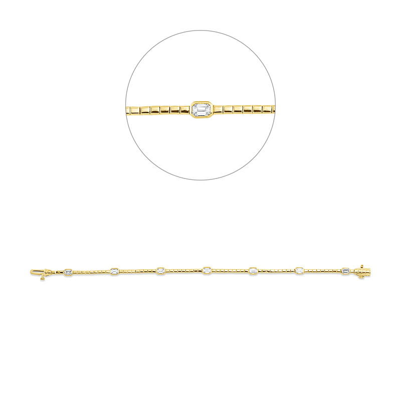 Armband Zarge 18 kt GG