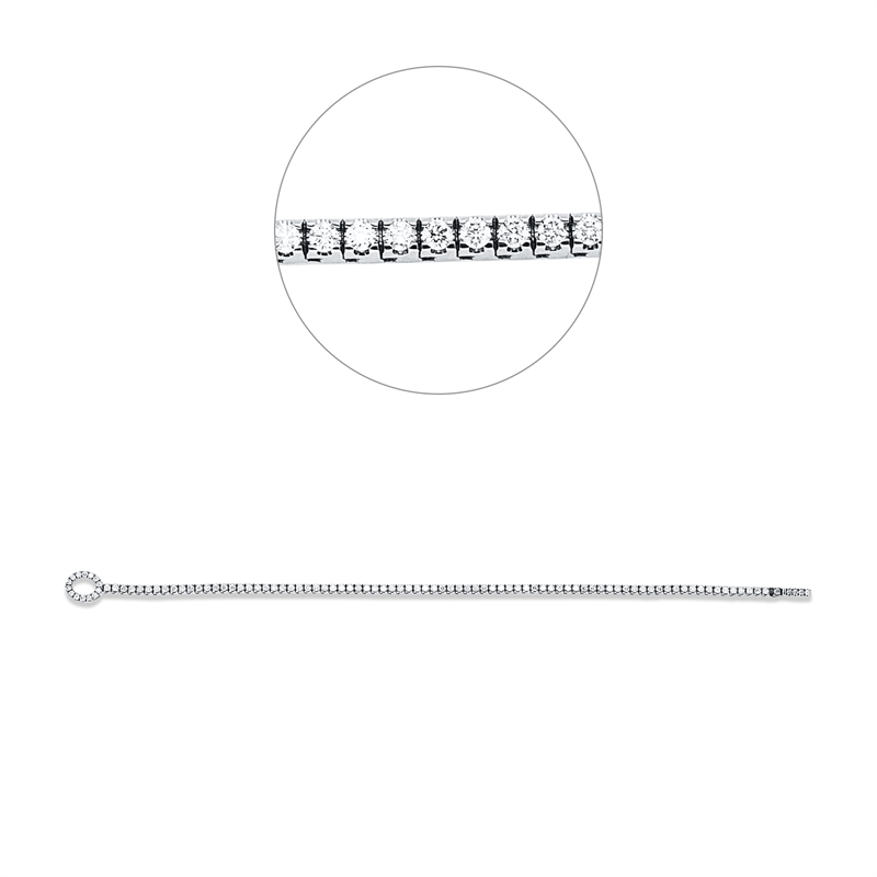 Armband 18 kt WG