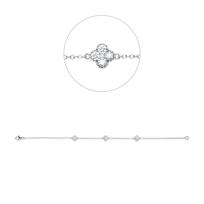 Armband 18 kt WG