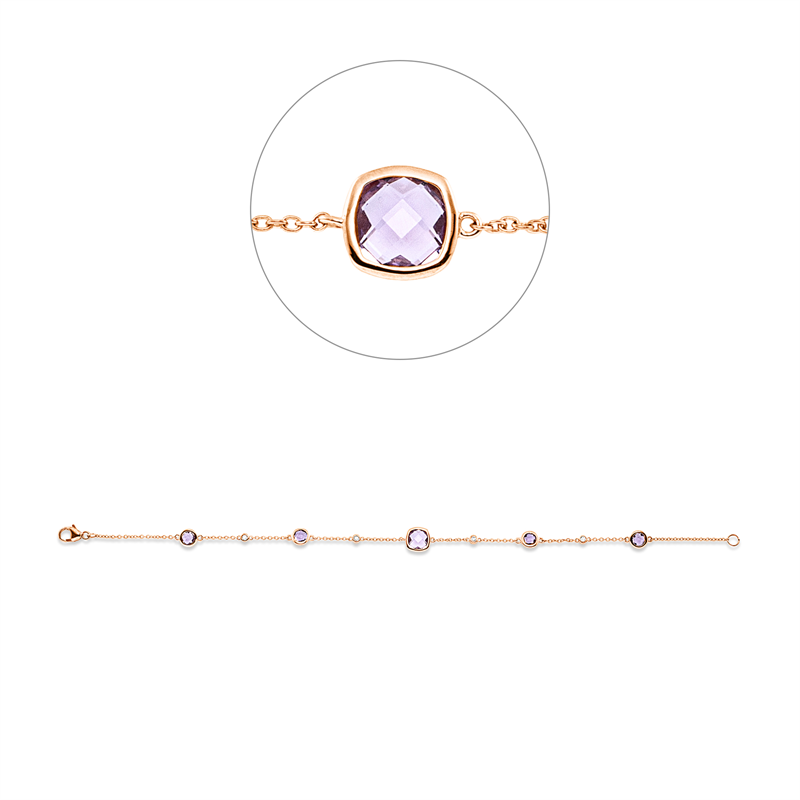 Armband 18 kt RG