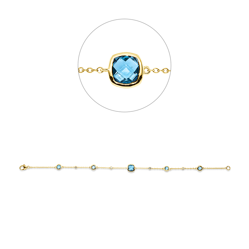 Armband 18 kt GG