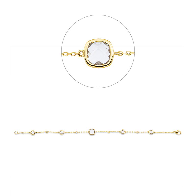 Armband 18 kt GG