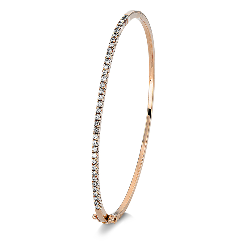 Armreif 18 kt RG+WG