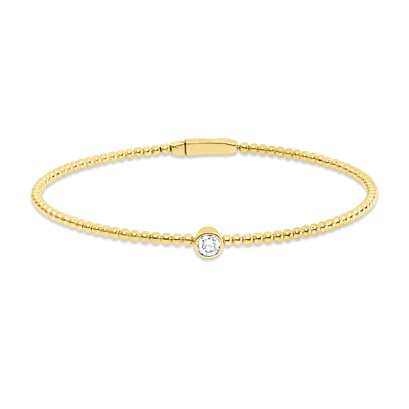 Armreif Zarge 18 kt GG